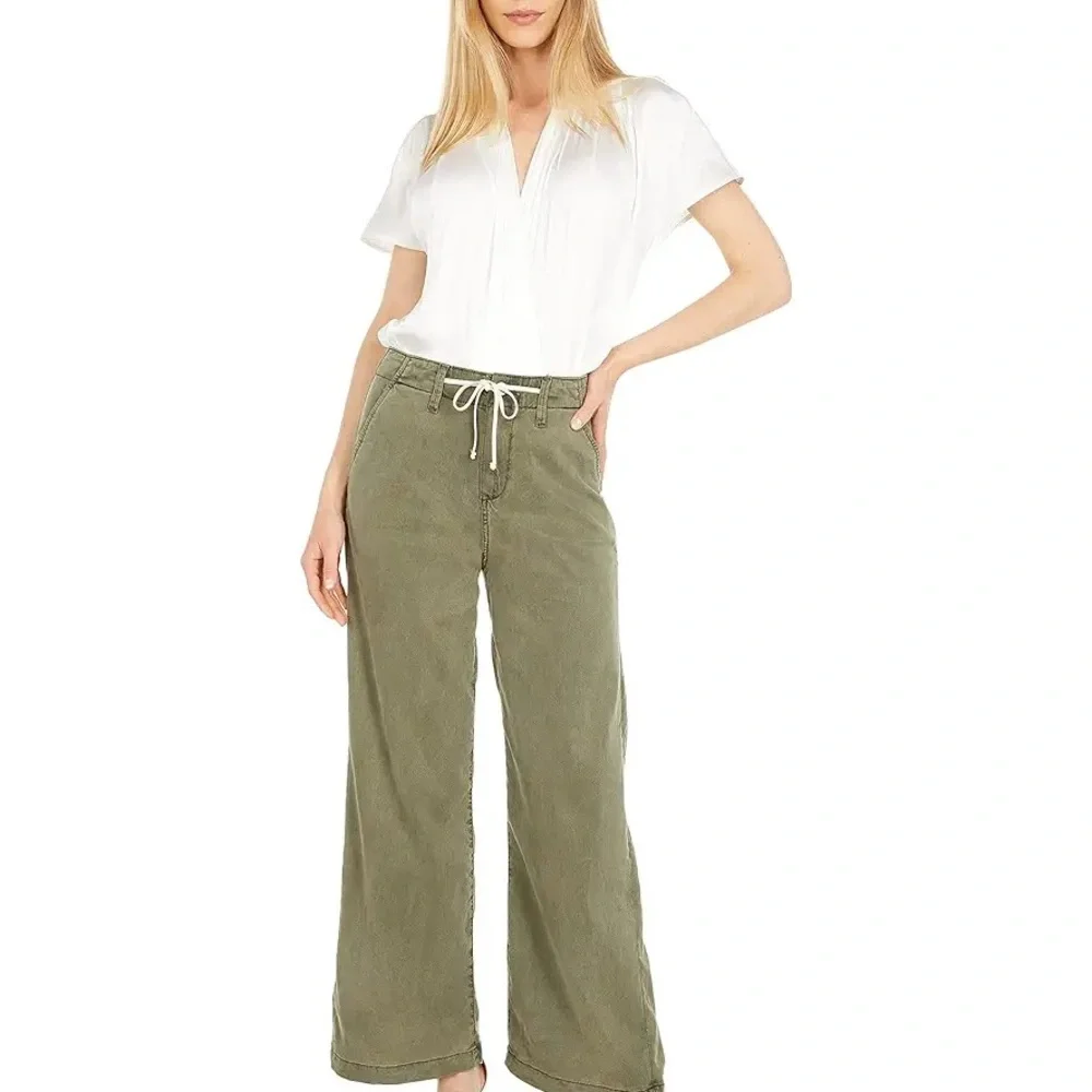 PAIGE Carly Wide-Leg Pants - Picture 1 of 11